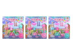 8inch Solid Body Doll Set(3C) toys