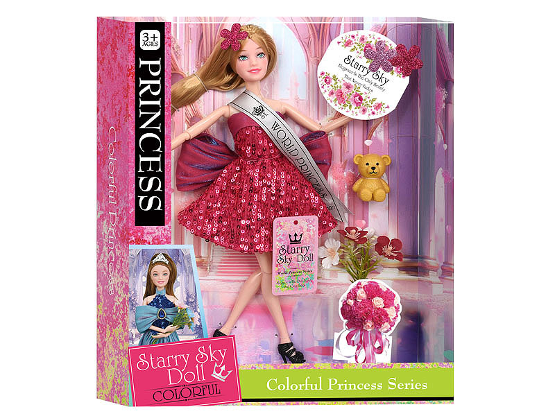 11.5inch Solid Body Doll Set toys