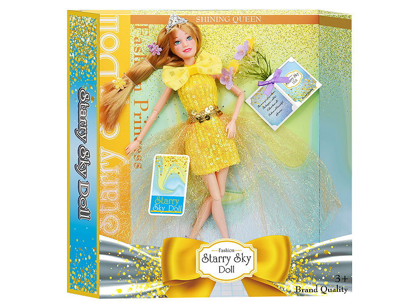 11.5inch Solid Body Doll Set toys