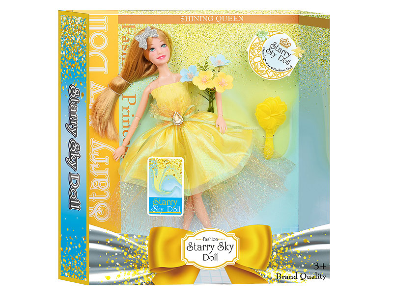 11.5inch Solid Body Doll Set toys