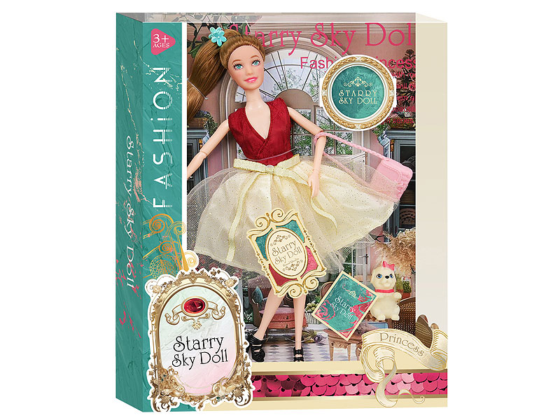 11.5inch Solid Body Doll Set toys