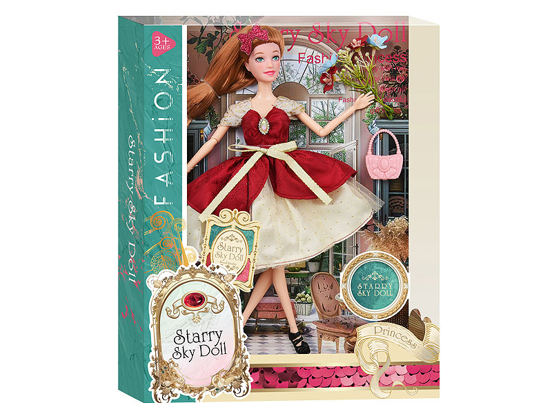 11.5inch Solid Body Doll Set toys