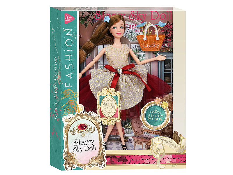 11.5inch Solid Body Doll Set toys