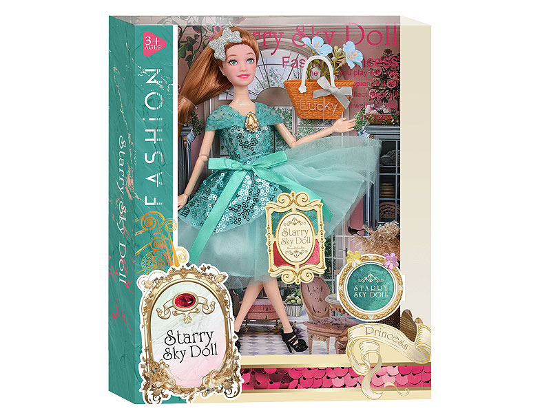 11.5inch Solid Body Doll Set toys