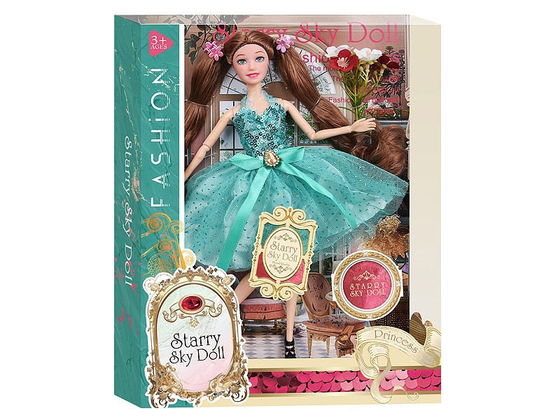 11.5inch Solid Body Doll Set toys