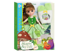 12inch Solid Body Doll Set toys