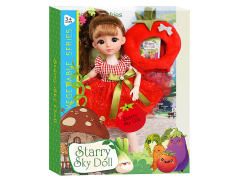 12inch Solid Body Doll Set toys