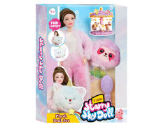 11.5inch Solid Body Doll Set toys