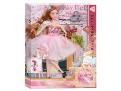 11.5inch Solid Body Doll Set toys