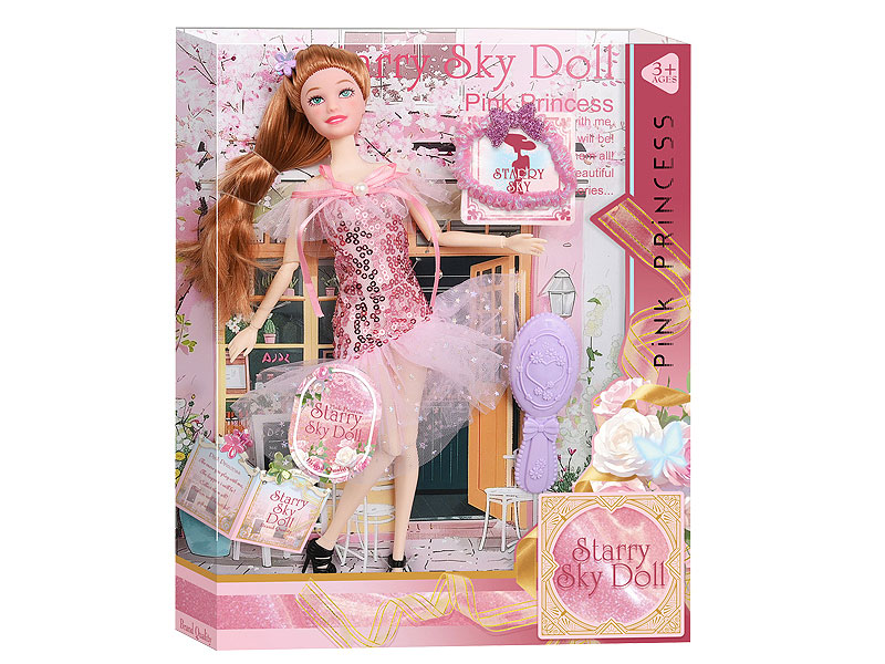 11.5inch Solid Body Doll Set toys