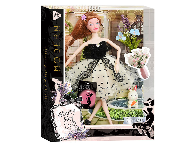 11.5inch Solid Body Doll Set toys