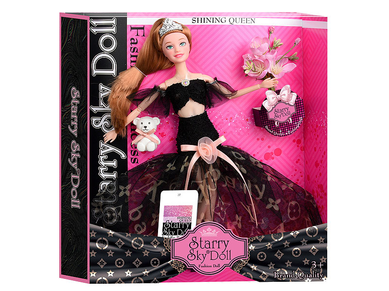 11.5inch Solid Body Doll Set toys