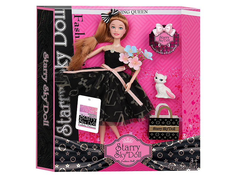 11.5inch Solid Body Doll Set toys