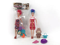 11inch Empty Body Doll Set(2S) toys