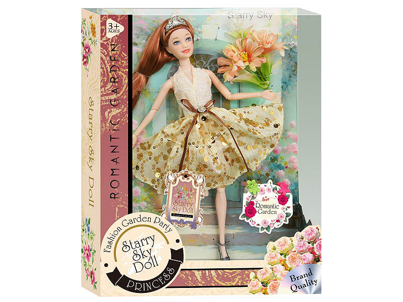 11.5inch Solid Body Doll Set toys