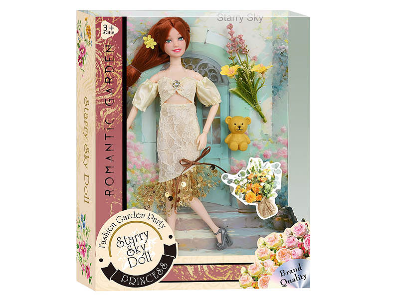 11.5inch Solid Body Doll Set toys