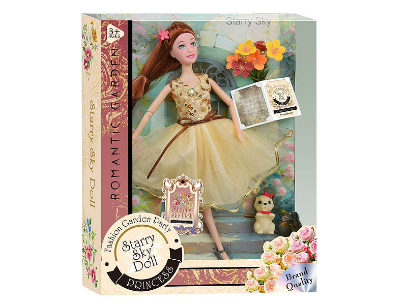 11.5inch Solid Body Doll Set toys