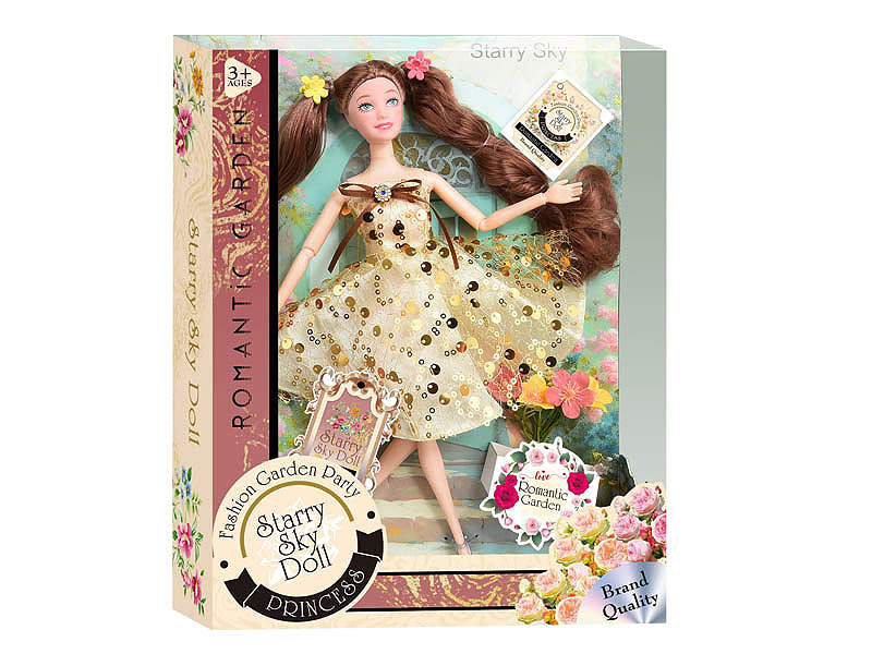 11.5inch Solid Body Doll Set toys