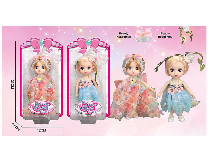 6inch Solid Body Doll(2S) toys