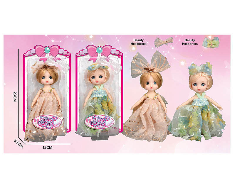 6inch Solid Body Doll(2S) toys