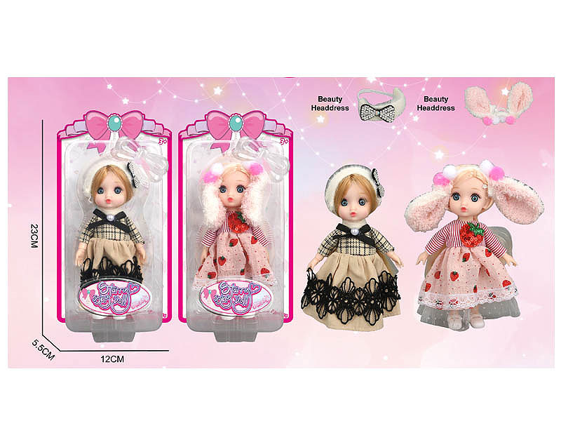 6inch Solid Body Doll(2S) toys