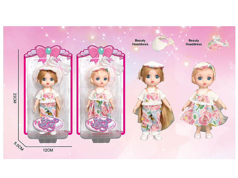 6inch Solid Body Doll(2S) toys