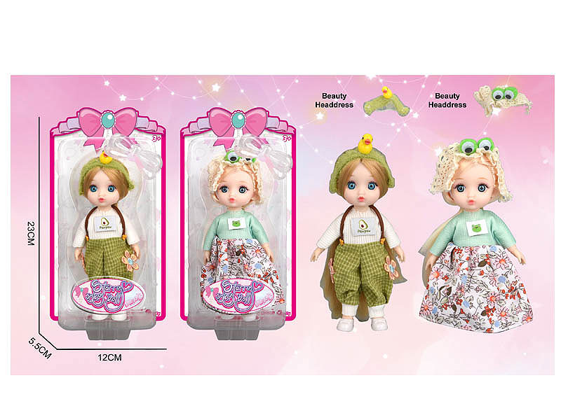 6inch Solid Body Doll(2S) toys
