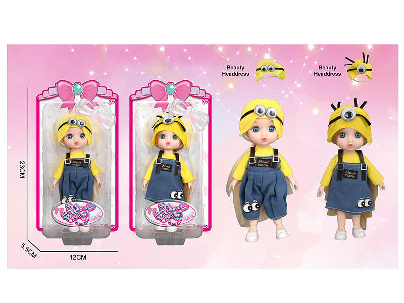 6inch Solid Body Doll(2S) toys