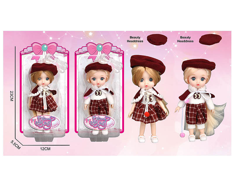6inch Solid Body Doll(2S) toys