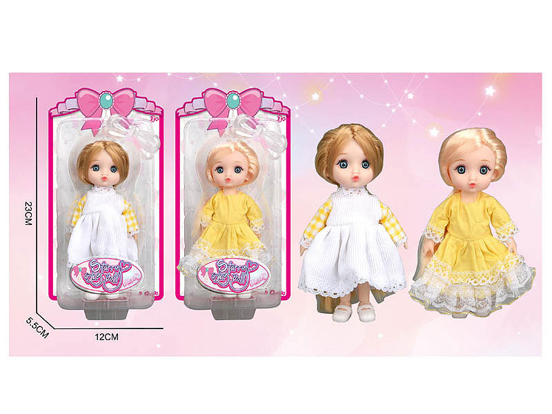 6inch Solid Body Doll(2S) toys