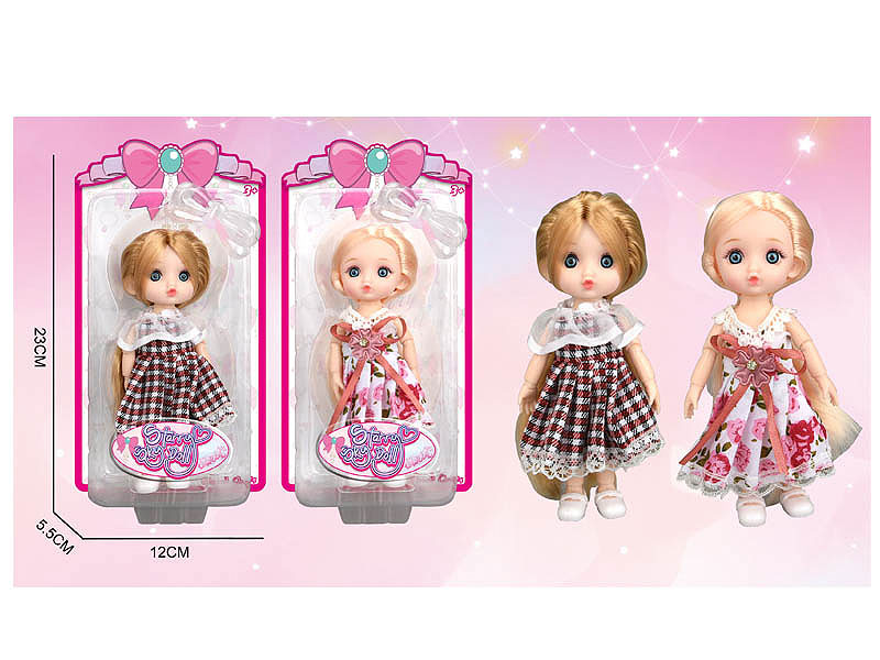 6inch Solid Body Doll(2S) toys