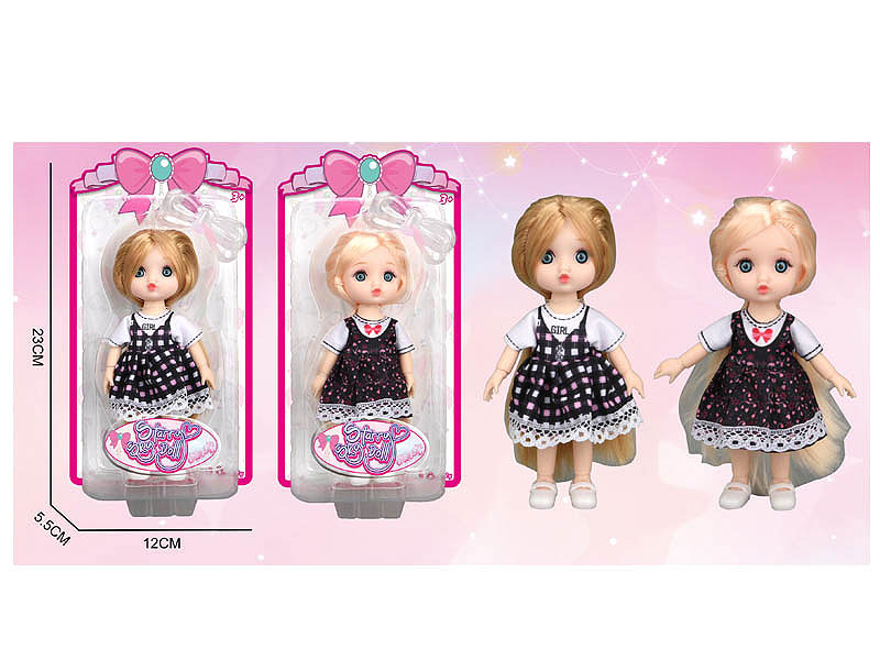 6inch Solid Body Doll(2S) toys