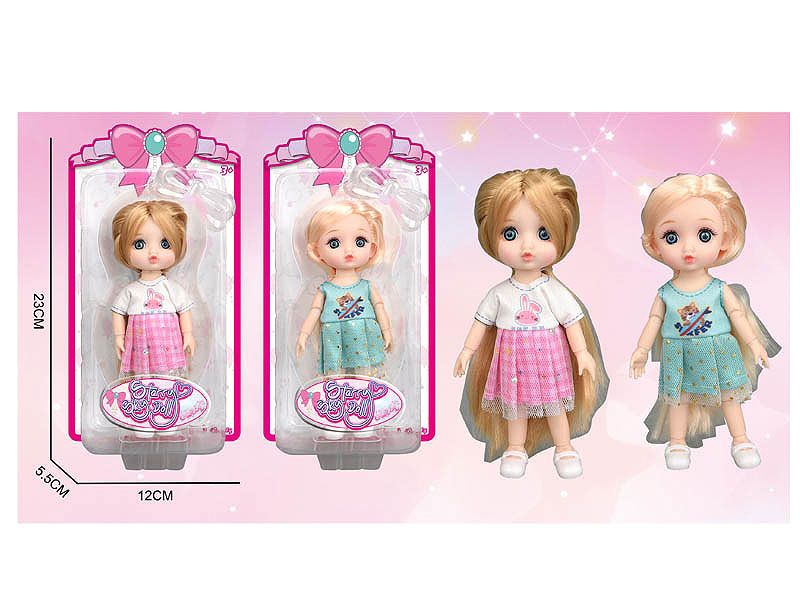 6inch Solid Body Doll(2S) toys