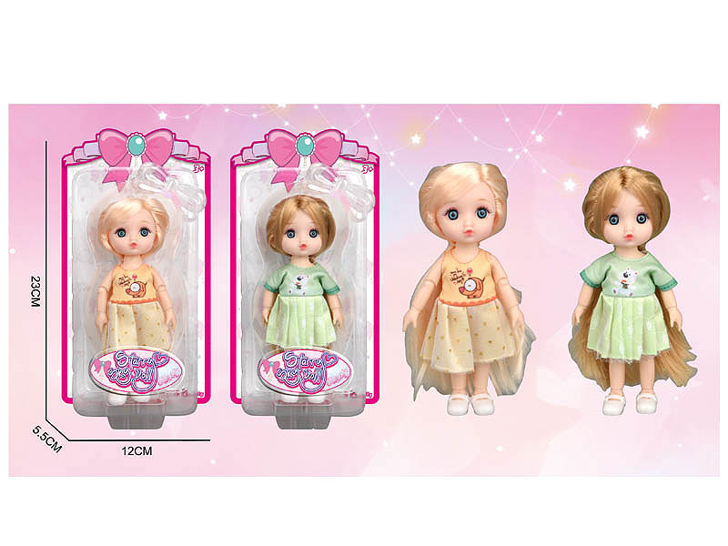 6inch Solid Body Doll(2S) toys