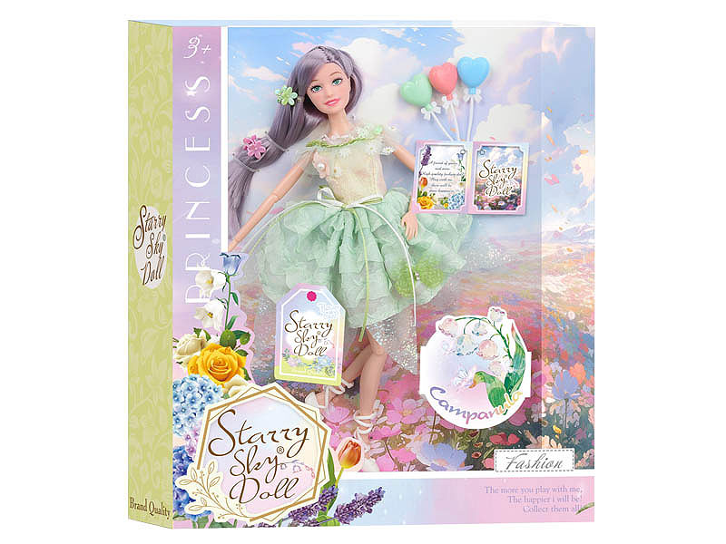 11.5inch Solid Body Doll Set toys