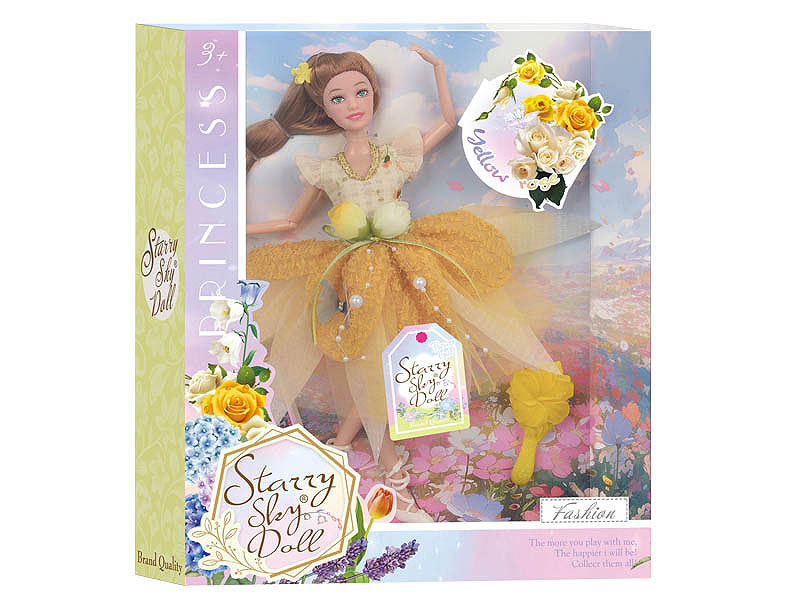 11.5inch Solid Body Doll Set toys