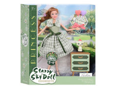 11.5inch Solid Body Doll Set toys