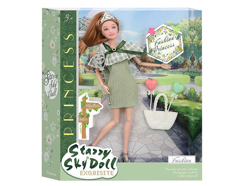 11.5inch Solid Body Doll Set toys