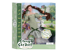 11.5inch Solid Body Doll Set toys