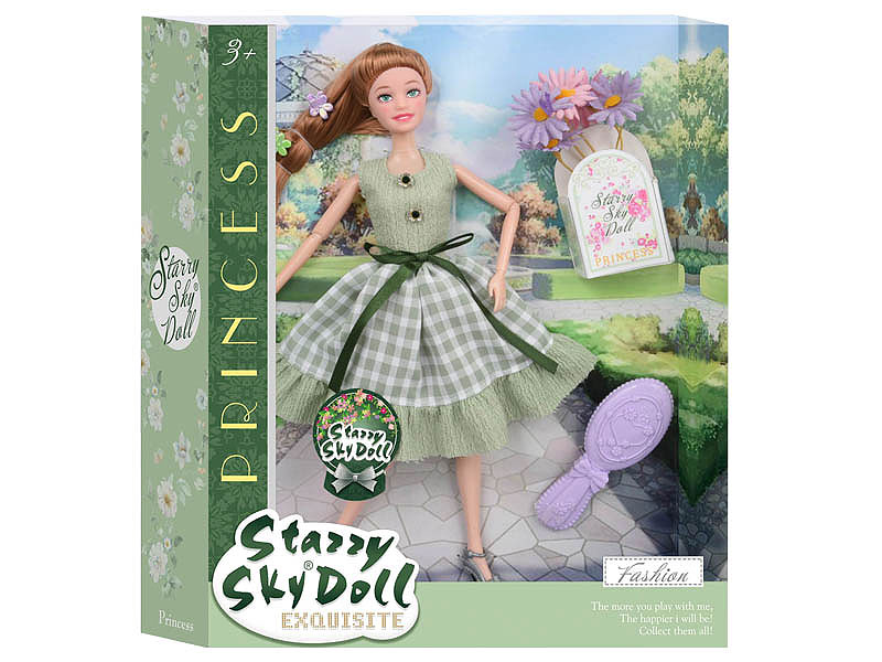 11.5inch Solid Body Doll Set toys