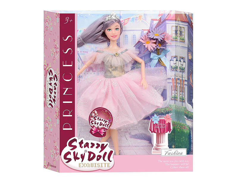 11.5inch Solid Body Doll Set toys