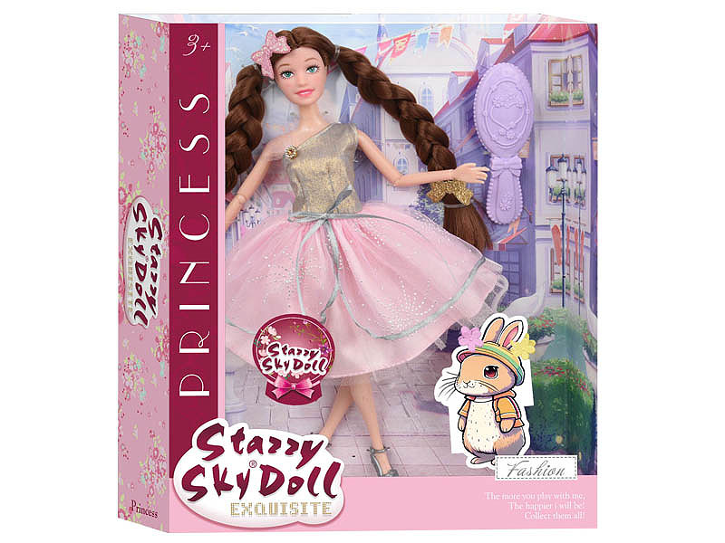 11.5inch Solid Body Doll Set toys