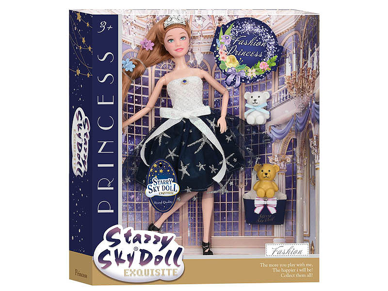 11.5inch Solid Body Doll Set toys