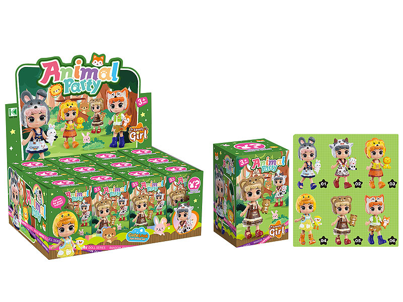 Doll Set(12in1) toys