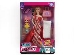 11.5inch Solid Body Doll Set toys