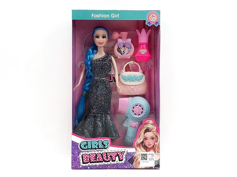 11.5inch Solid Body Doll Set toys