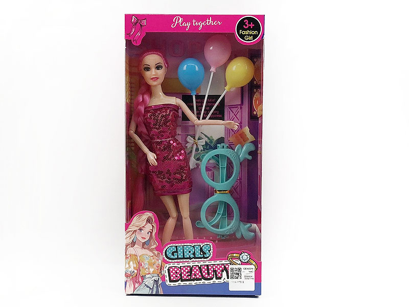 11.5inch Solid Body Doll Set toys