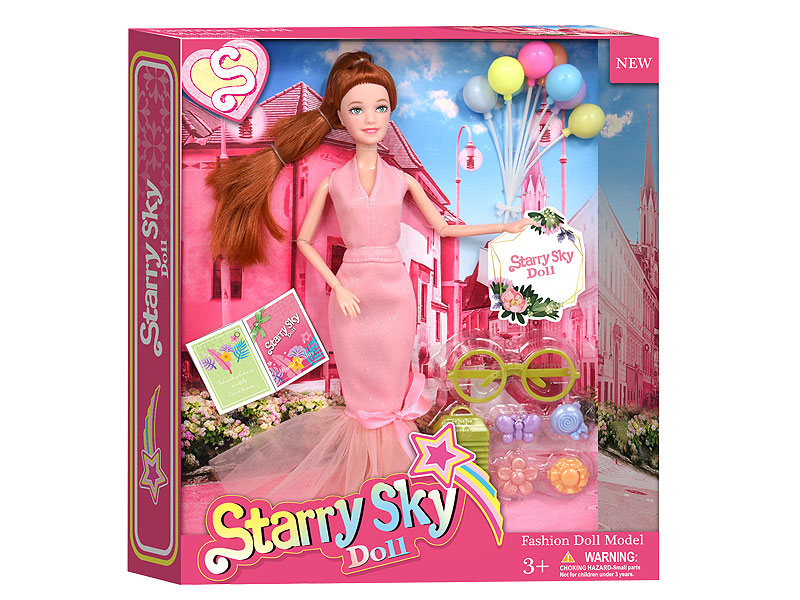 11.5inch Solid Body Doll Set toys