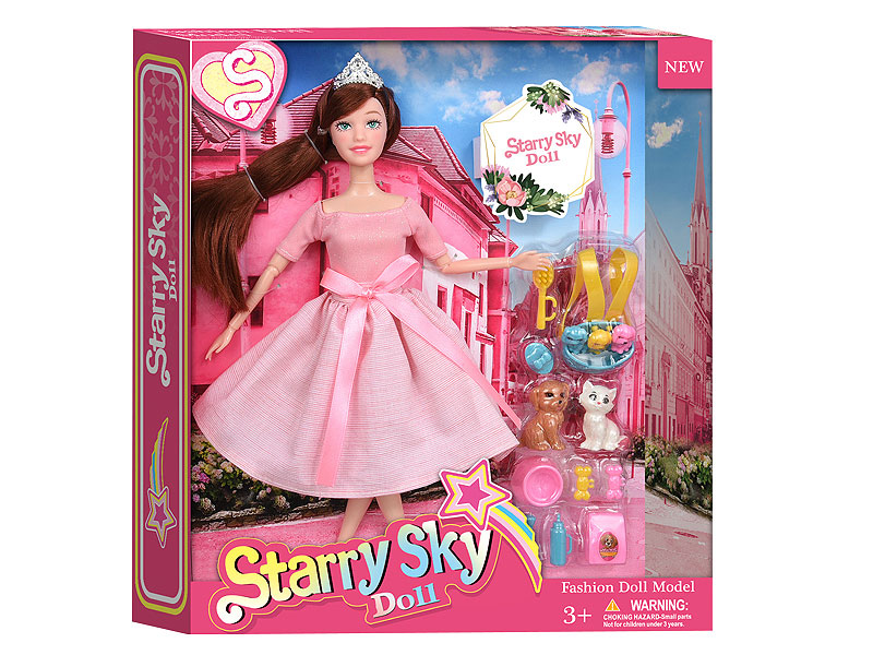 11.5inch Solid Body Doll Set toys