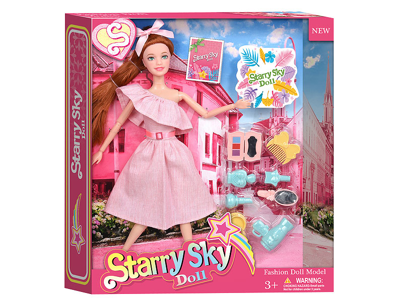 11.5inch Solid Body Doll Set toys
